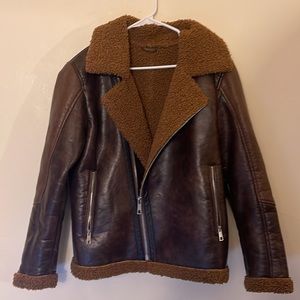 Faux Leather Jacket
